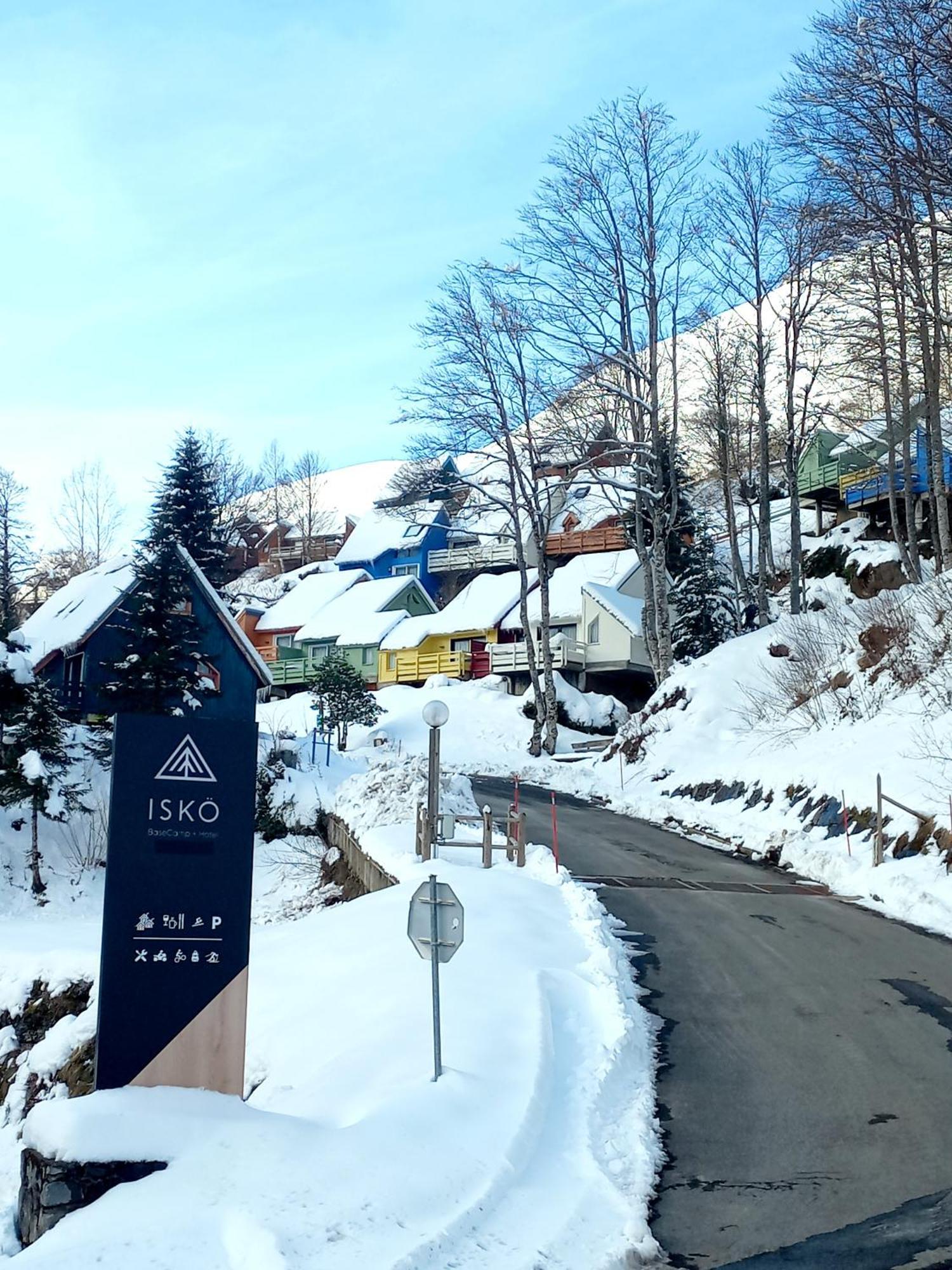 Iskoe Chalets-Hoetel, Col D'Aubisque Gourette Exterior foto