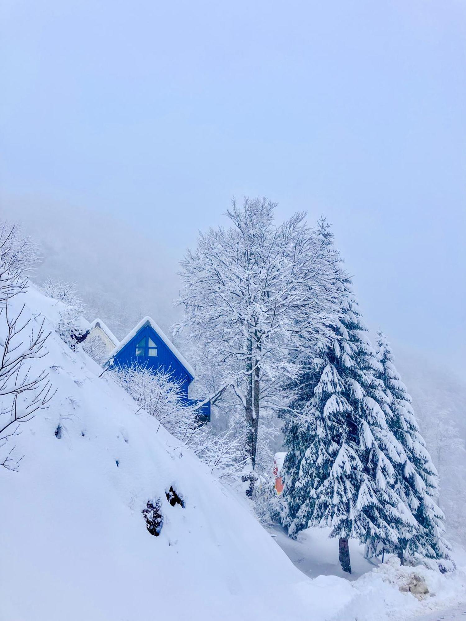 Iskoe Chalets-Hoetel, Col D'Aubisque Gourette Exterior foto